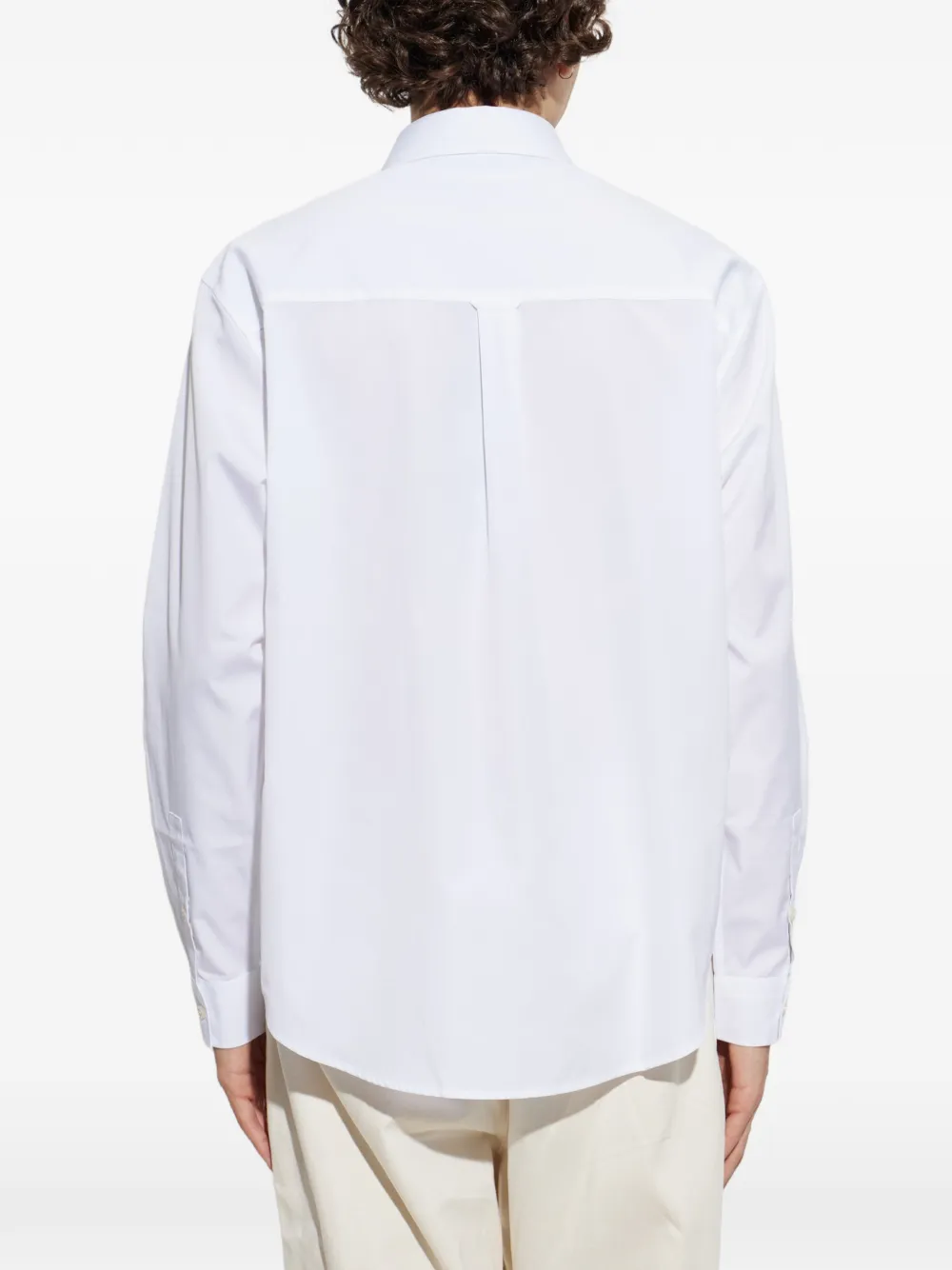 Palm Angels Overhemd met logoprint Wit