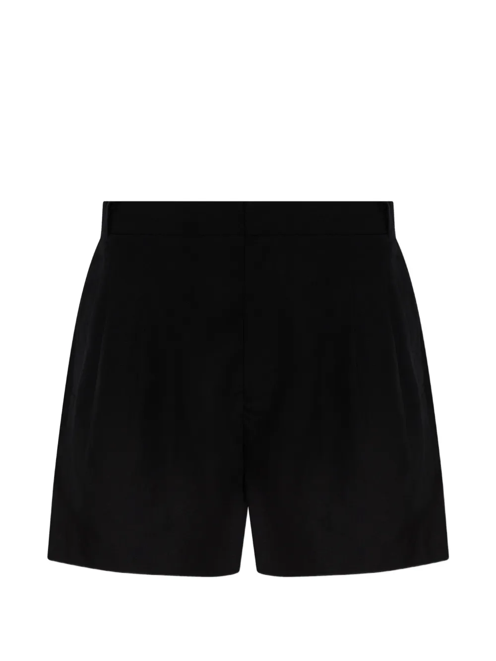 rag & bone pleated tailored shorts - Nero