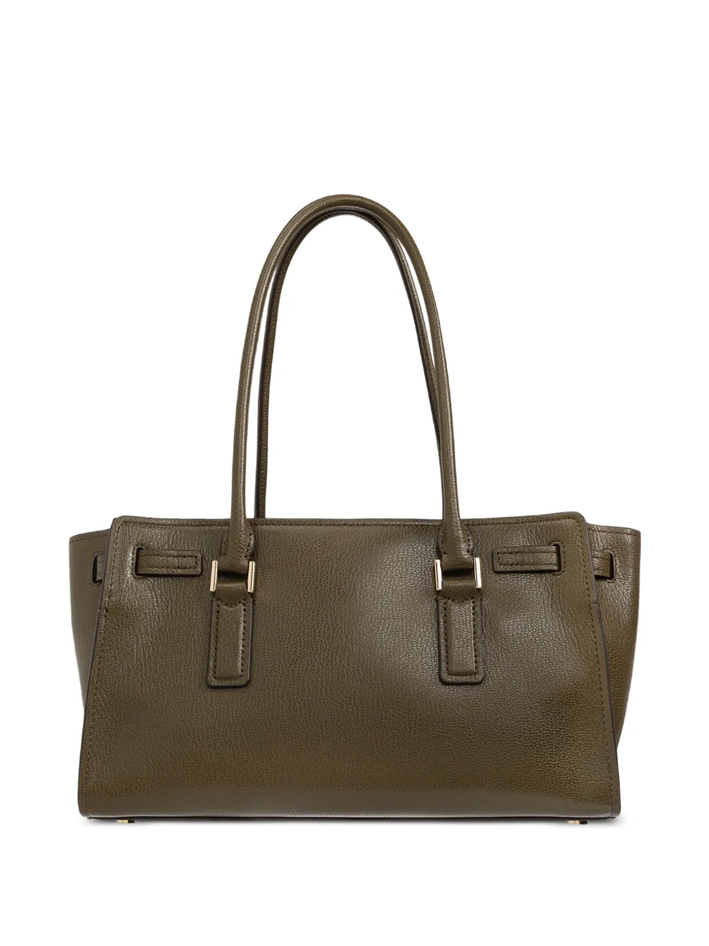 Michael Kors small Hamilton leather shoulder bag Groen