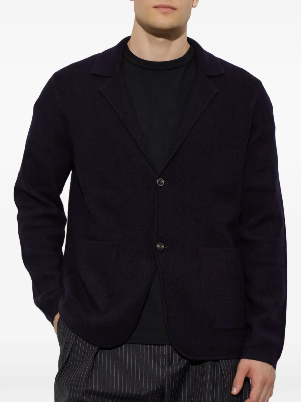 Paul Smith Blazer met enkele rij knopen Blauw
