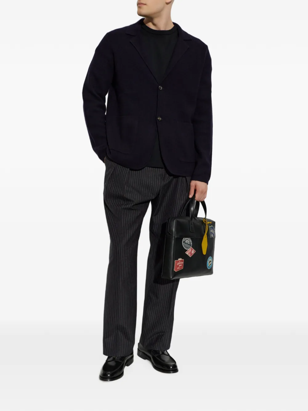 Paul Smith Blazer met enkele rij knopen Blauw