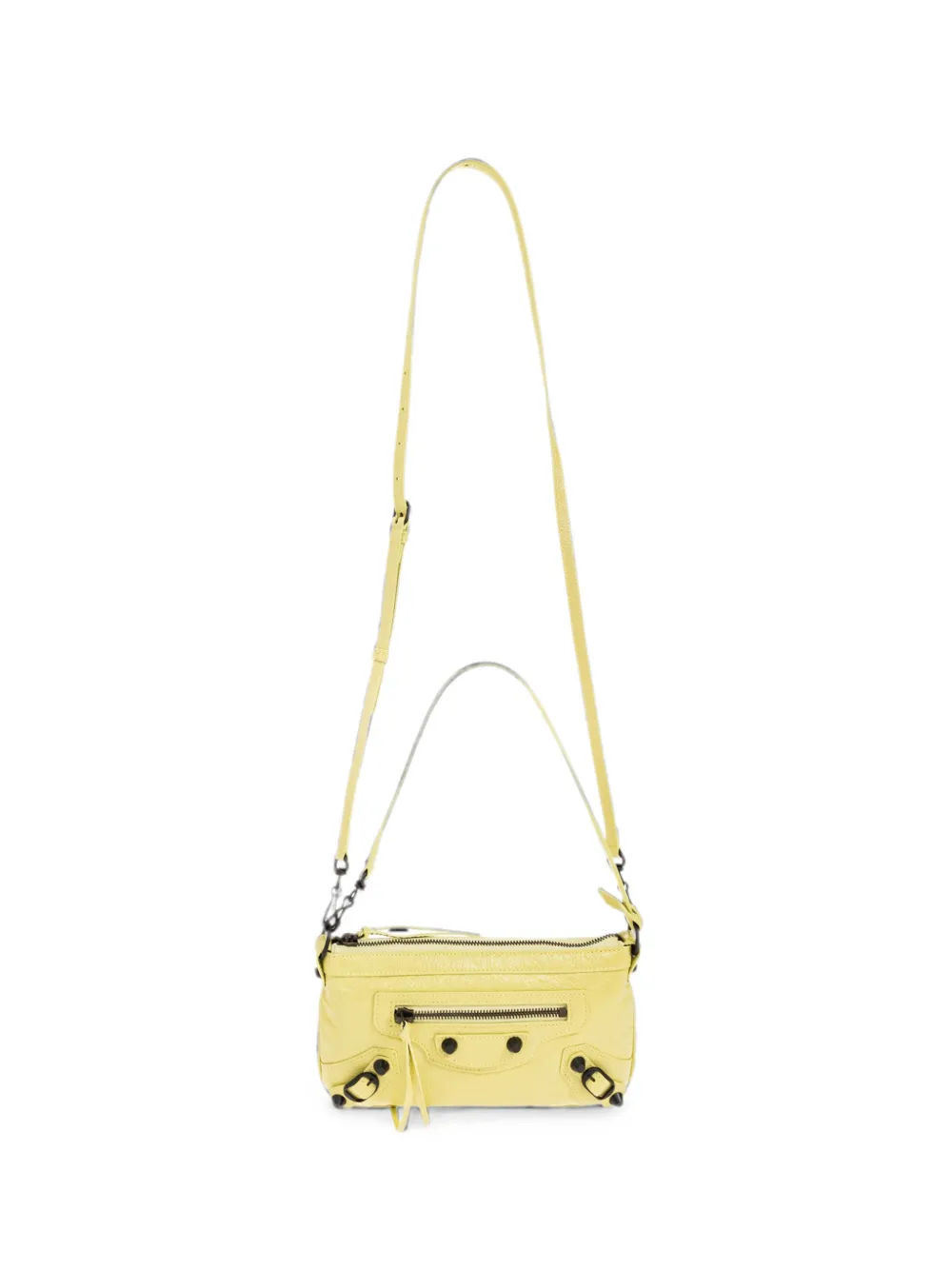 Balenciaga Le City Schultertasche - Gelb