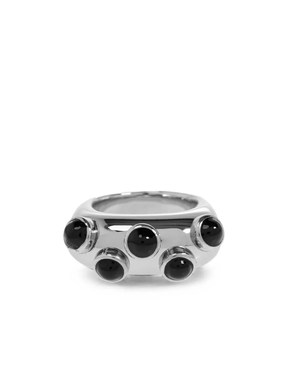 Marni Ring Mit Perlen In Metallic