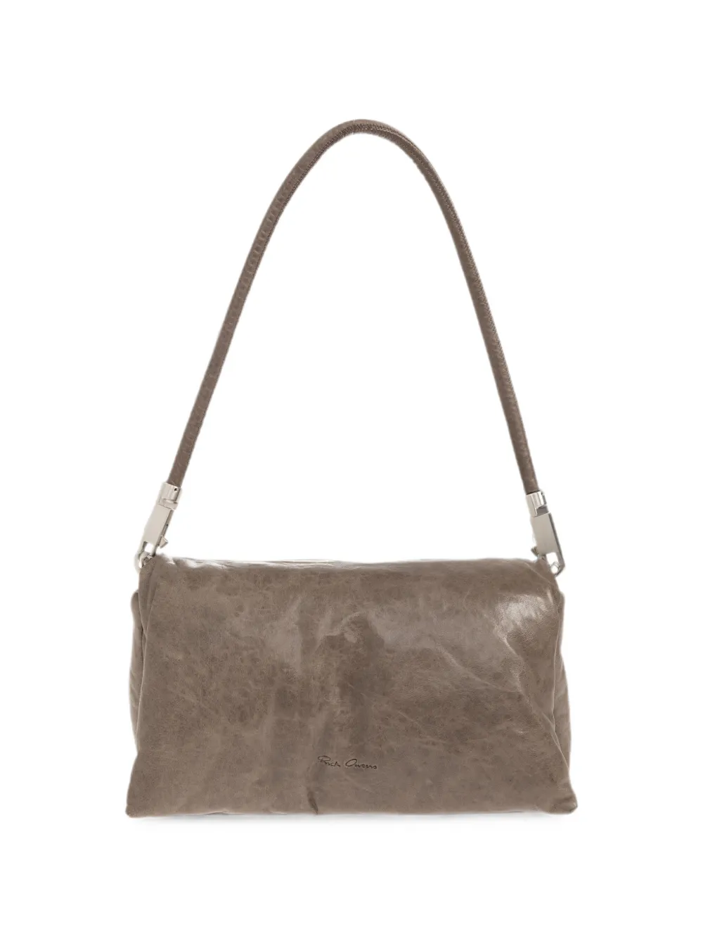 Rick Owens Grosse Pillow Griffin Schultertasche In Brown