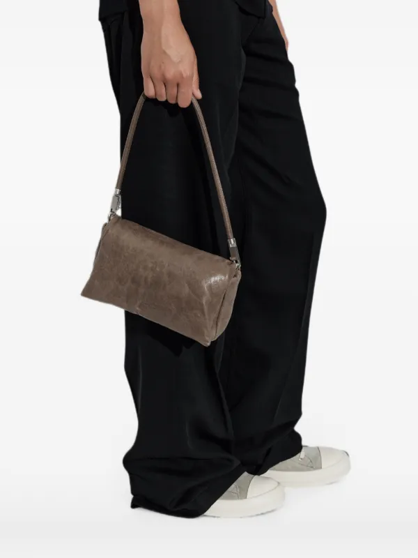 Rick Owens Pillow Griffin レザーショルダーバッグ | ブラウン