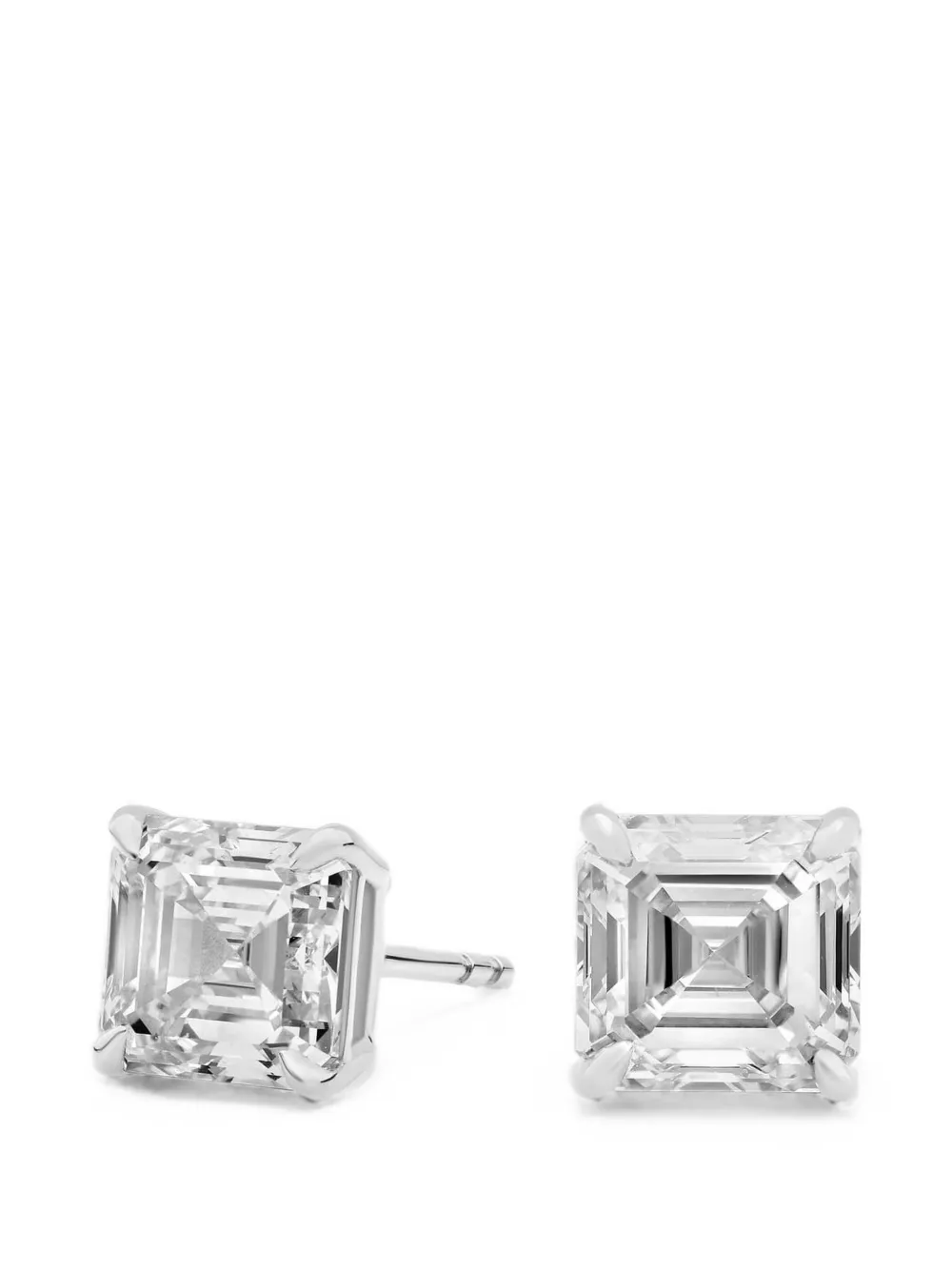 SOLO for diamonds Mono Ohrringe mit Diamanten - Silber