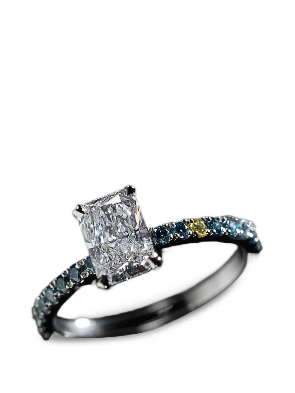 SOLO for diamonds x Daria Shapovalova Anello con diamanti - Argento
