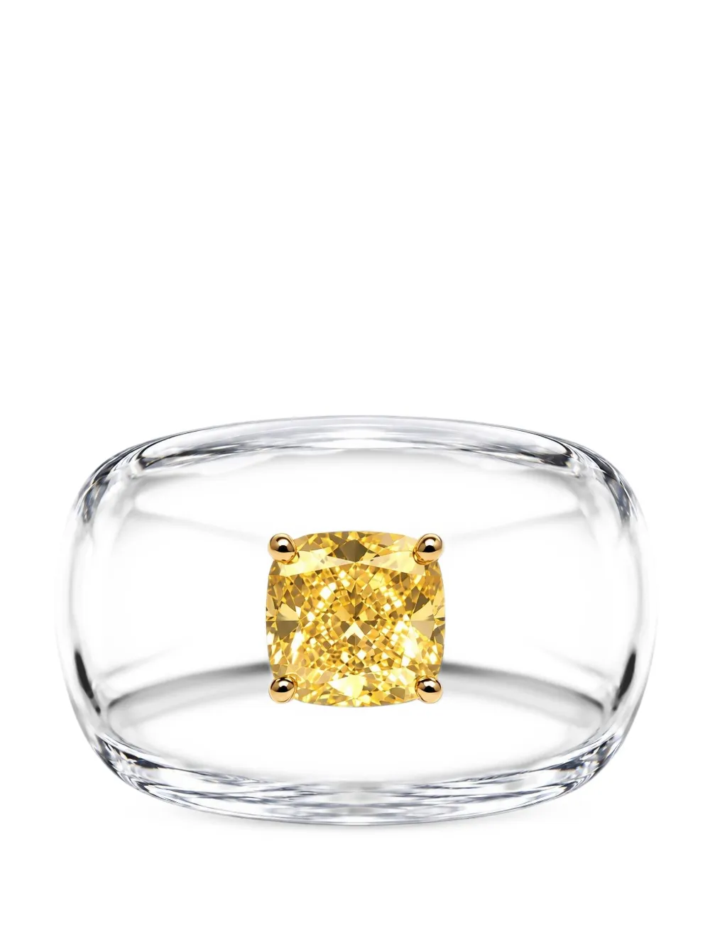 SOLO for diamonds diamond-embellished ring - Oro