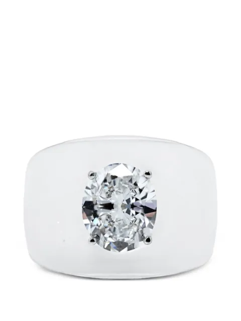 SOLO for diamonds Chunky ring met diamant
