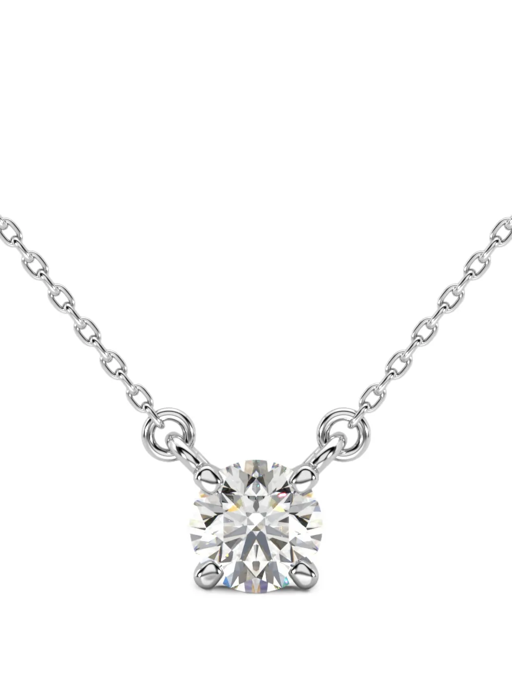 SOLO for diamonds Halskette mit Diamant - Silber