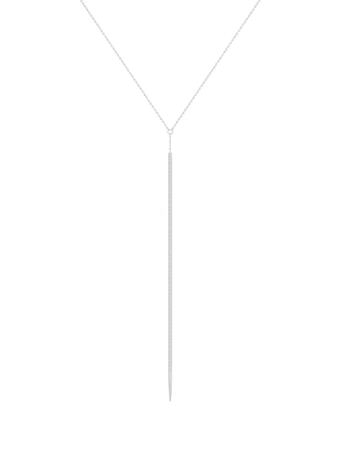 SOLO for diamonds diamond-embellished drop necklace