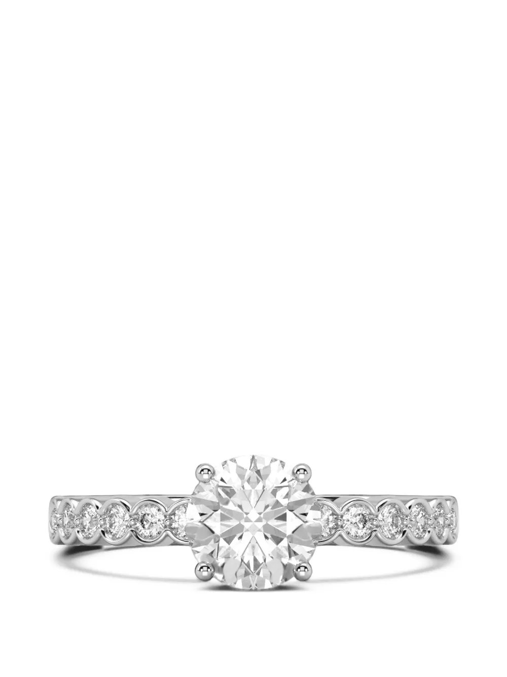 SOLO for diamonds diamond ring - Argento