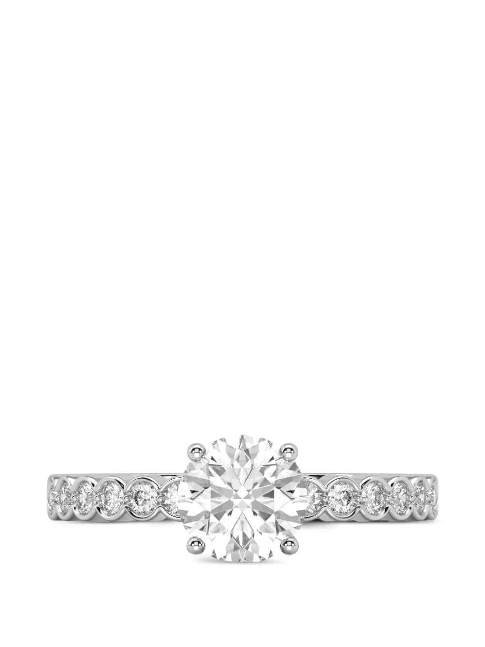 SOLO for diamonds diamond ring - Argento