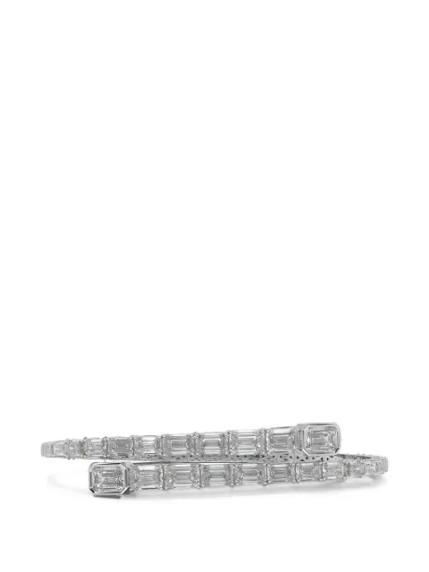 SOLO for diamonds pulsera cruzada con diamantes