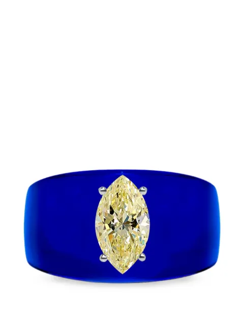 SOLO for diamonds anillo con diamante de corte marquesa