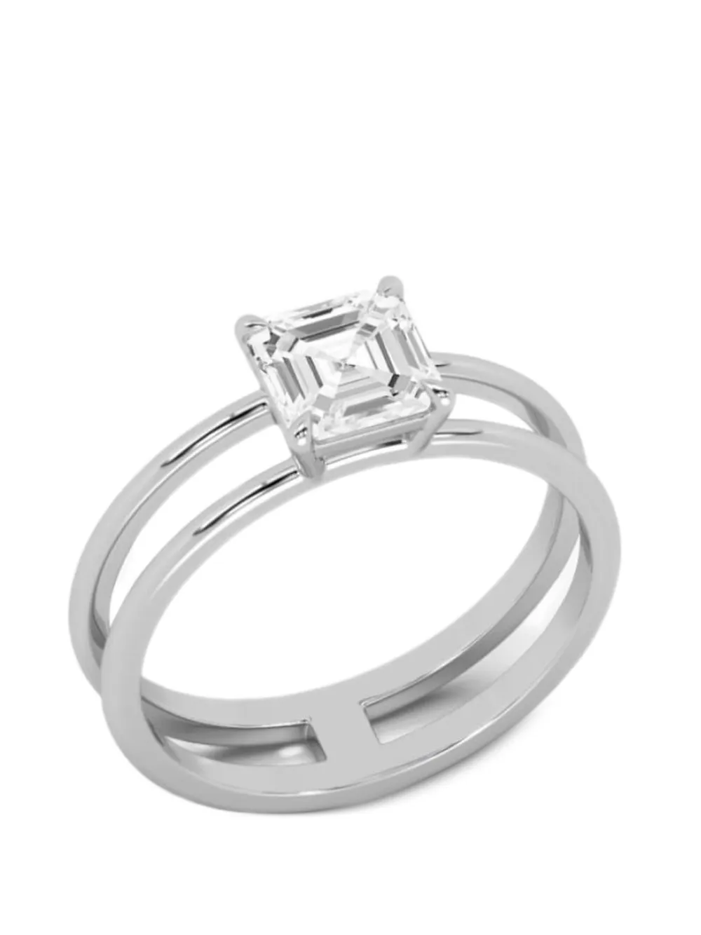 SOLO for diamonds Ring mit Diamanten - Silber