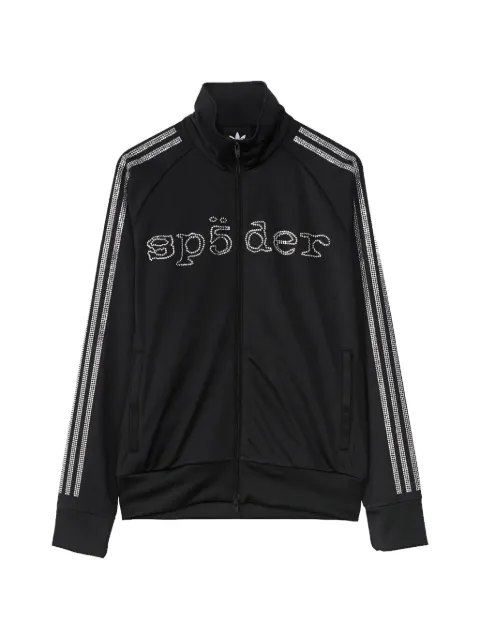 adidas x Sp5der rhinestone-embellished sweatshirt