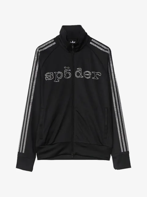 adidas x Sp5der rhinestone-embellished sweatshirt