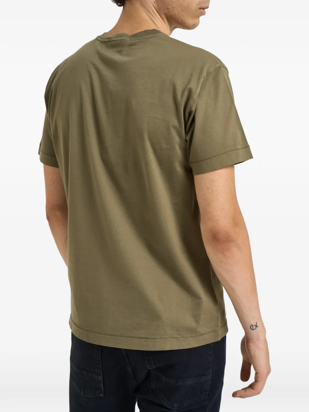 Stone Island 2100027 60 2 katoenen jersey Groen