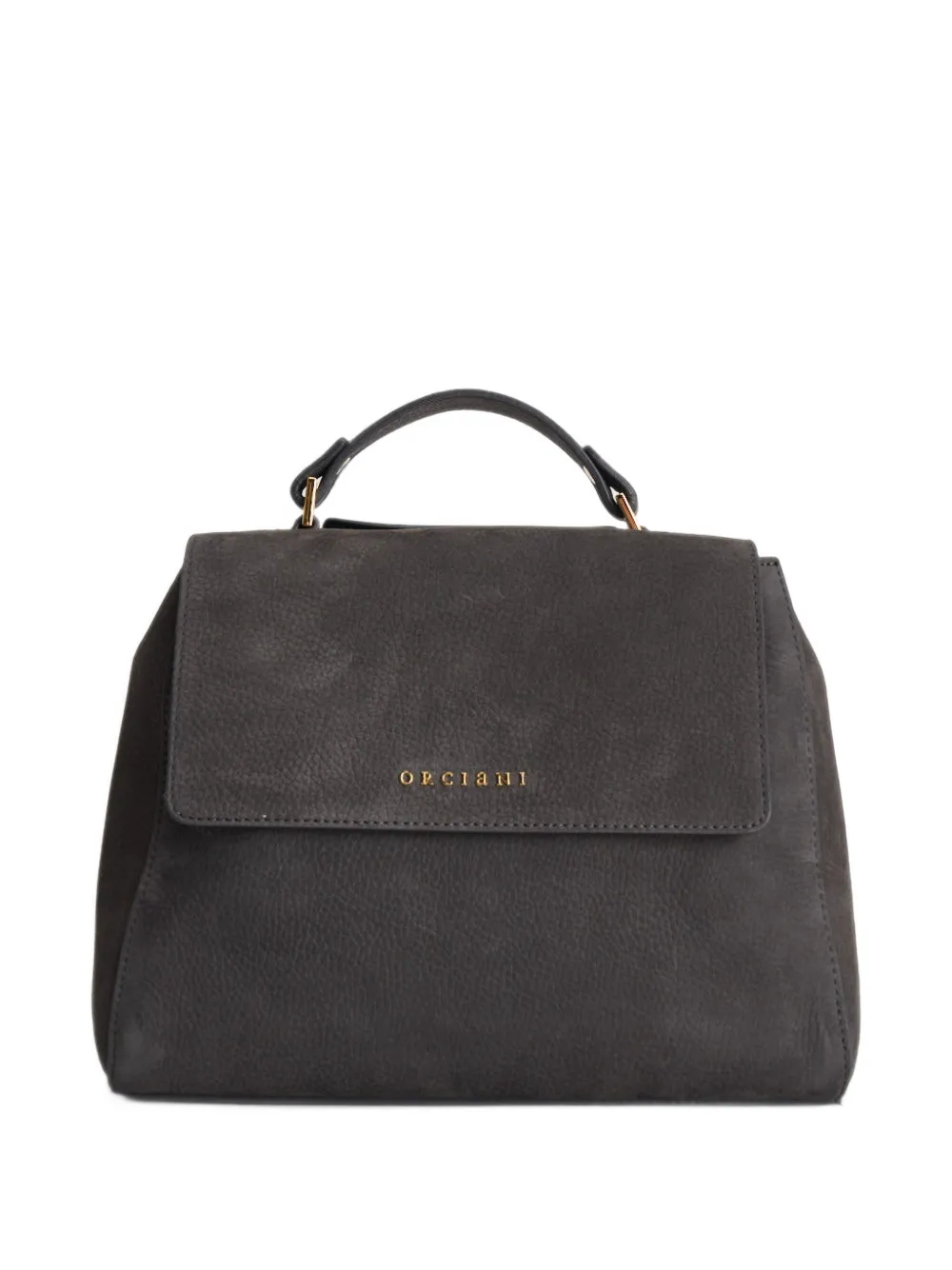 Orciani Small Sveva Shoulder Bag In Brown