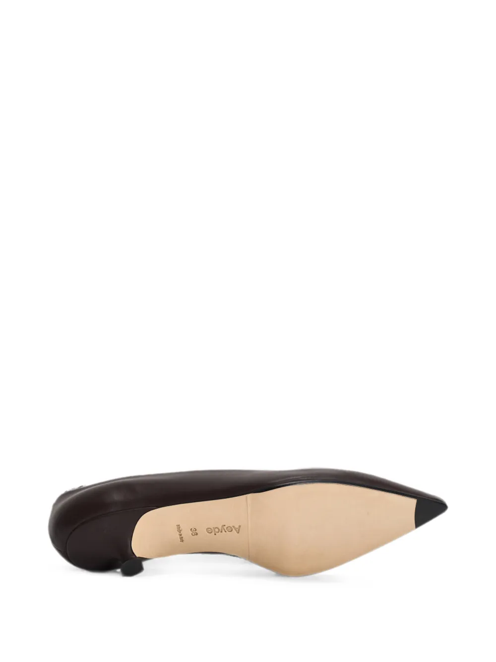 Aeyde Cari pointed-toe pumps Bruin