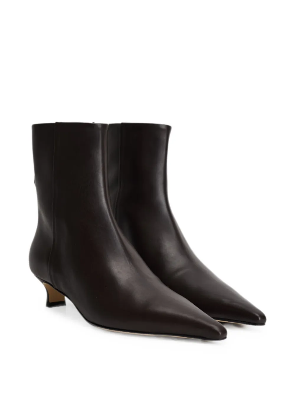 Aeyde Zoe pointed-toe ankle boots Bruin