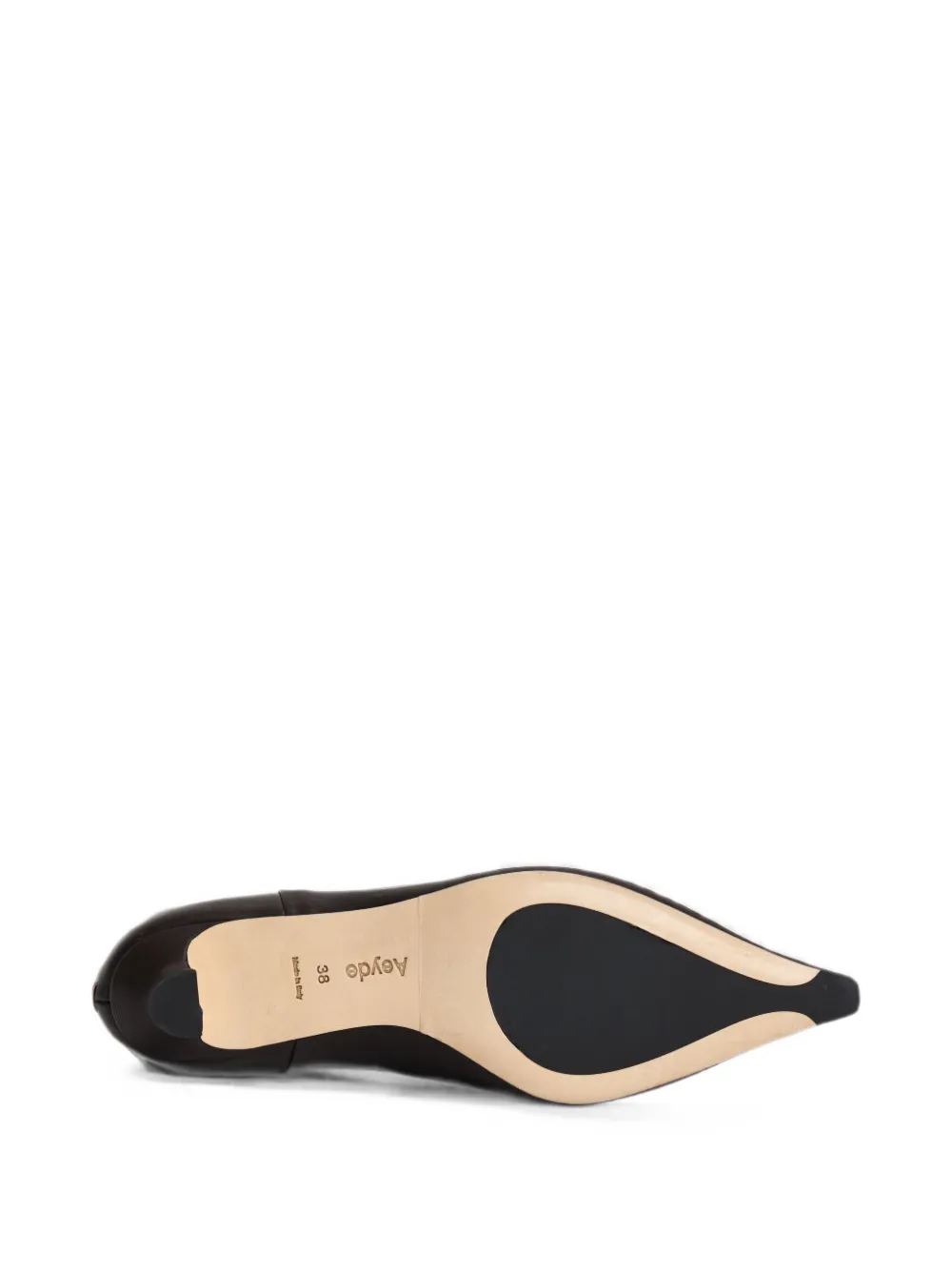 Aeyde Zoe pointed-toe ankle boots Bruin