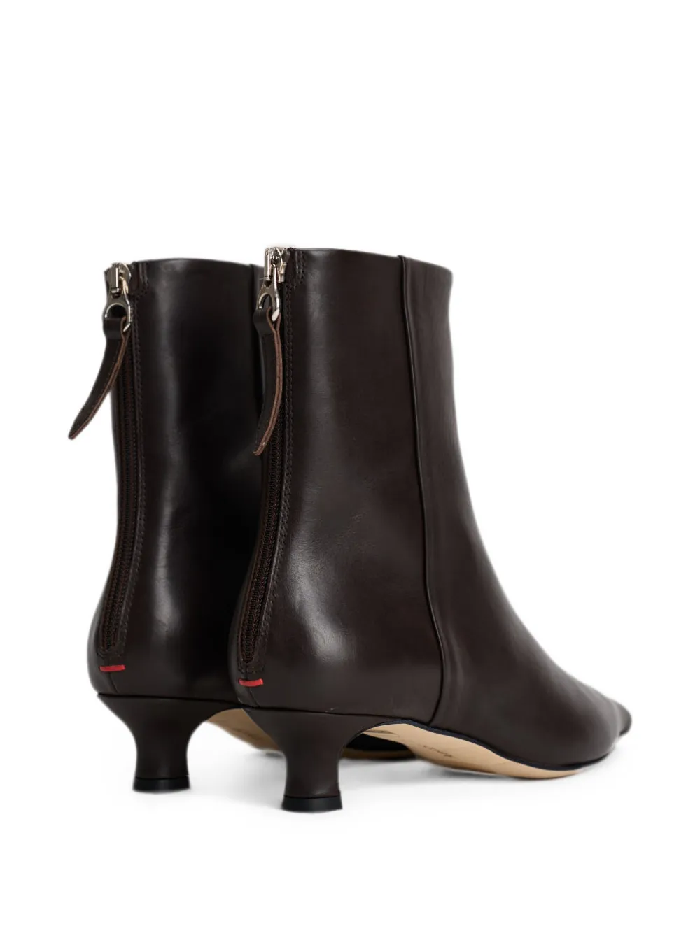 Aeyde Zoe pointed-toe ankle boots Bruin