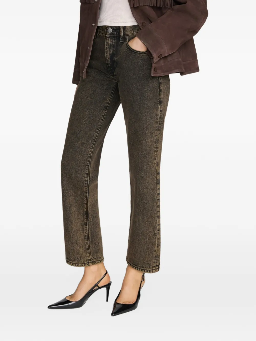 FRAME The Hang straight-leg jeans Bruin