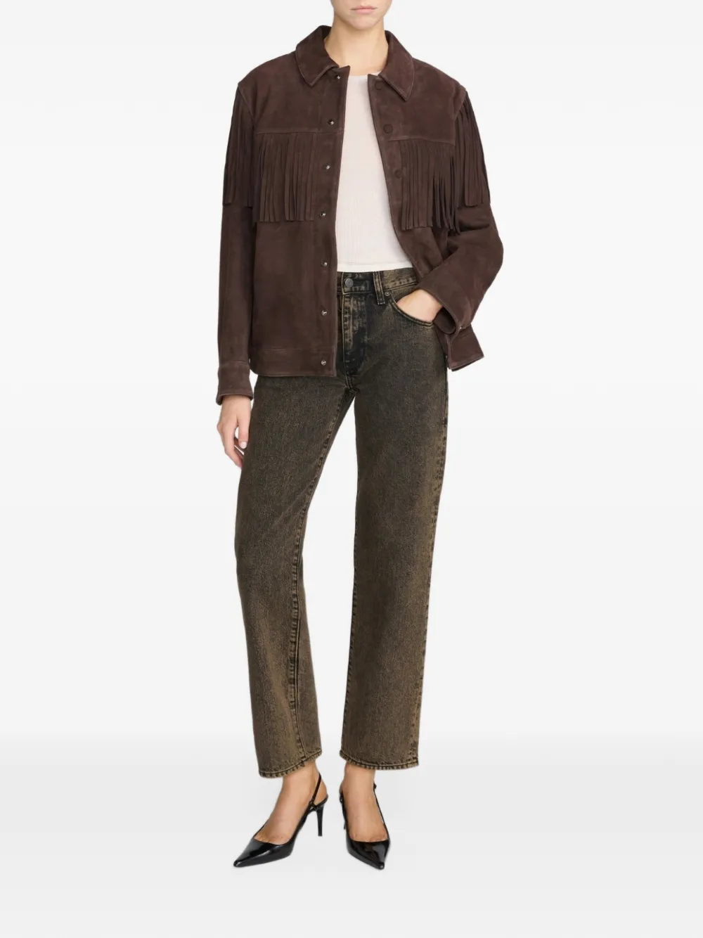 FRAME The Hang straight-leg jeans Bruin