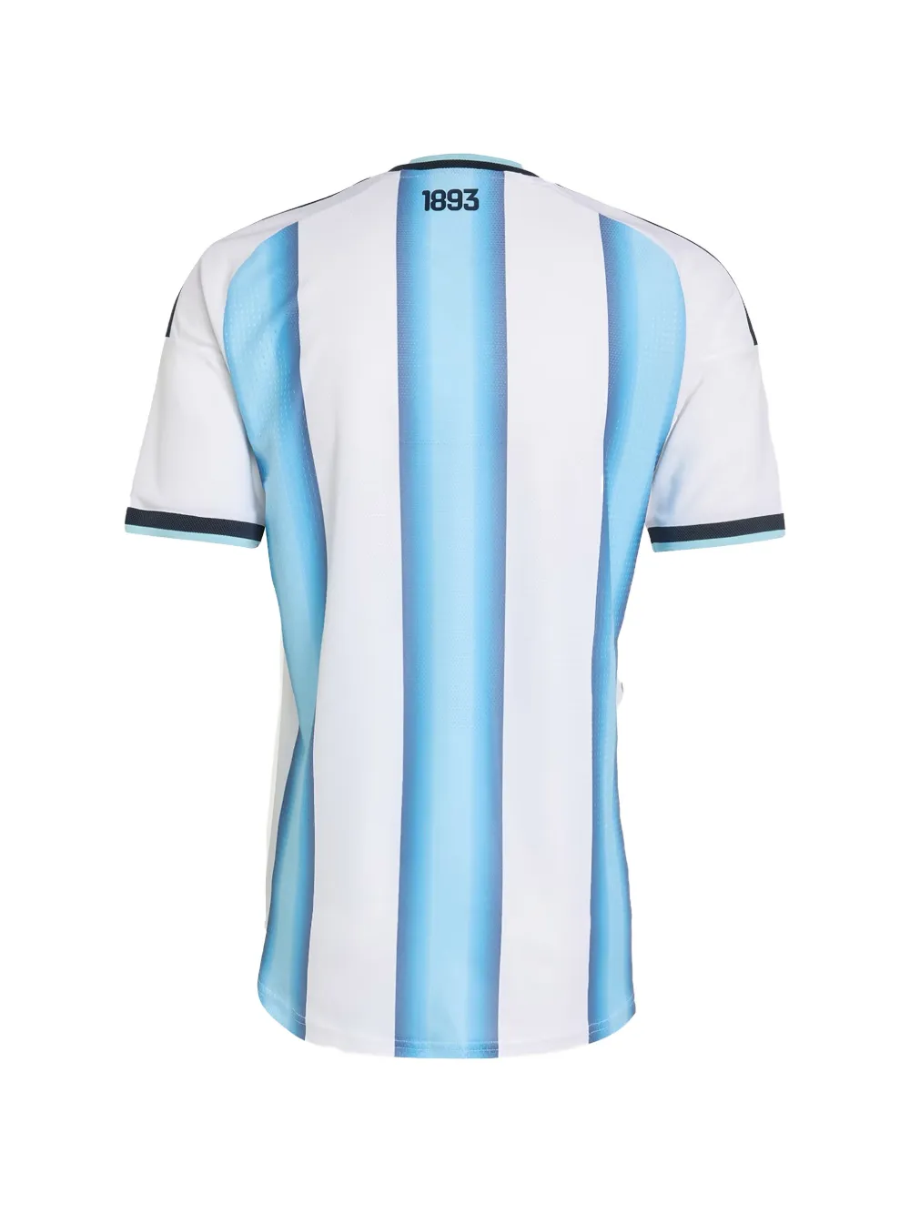 adidas Argentina 26 striped T-shirt Wit