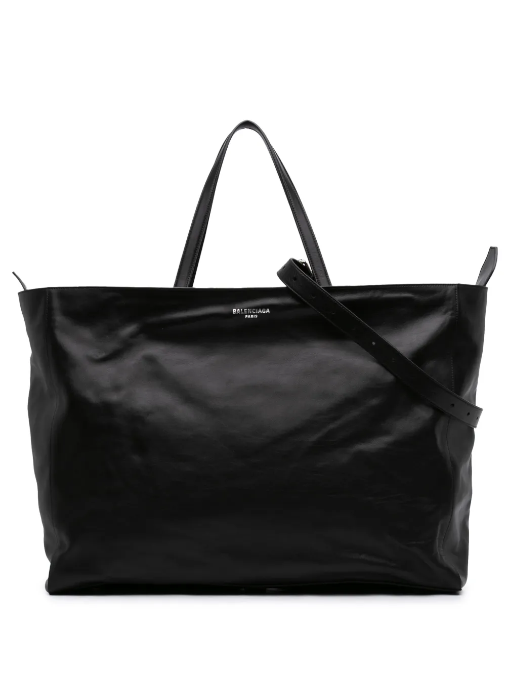 Balenciaga Pre-Owned 2010 Calfskin Passenger CarryAll Tote XL travel bag - Nero