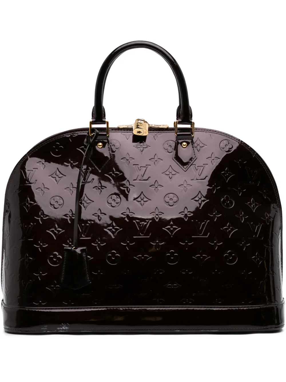 Louis Vuitton Pre-Owned 2008 Monogram Vernis Alma GM handbag - Violett