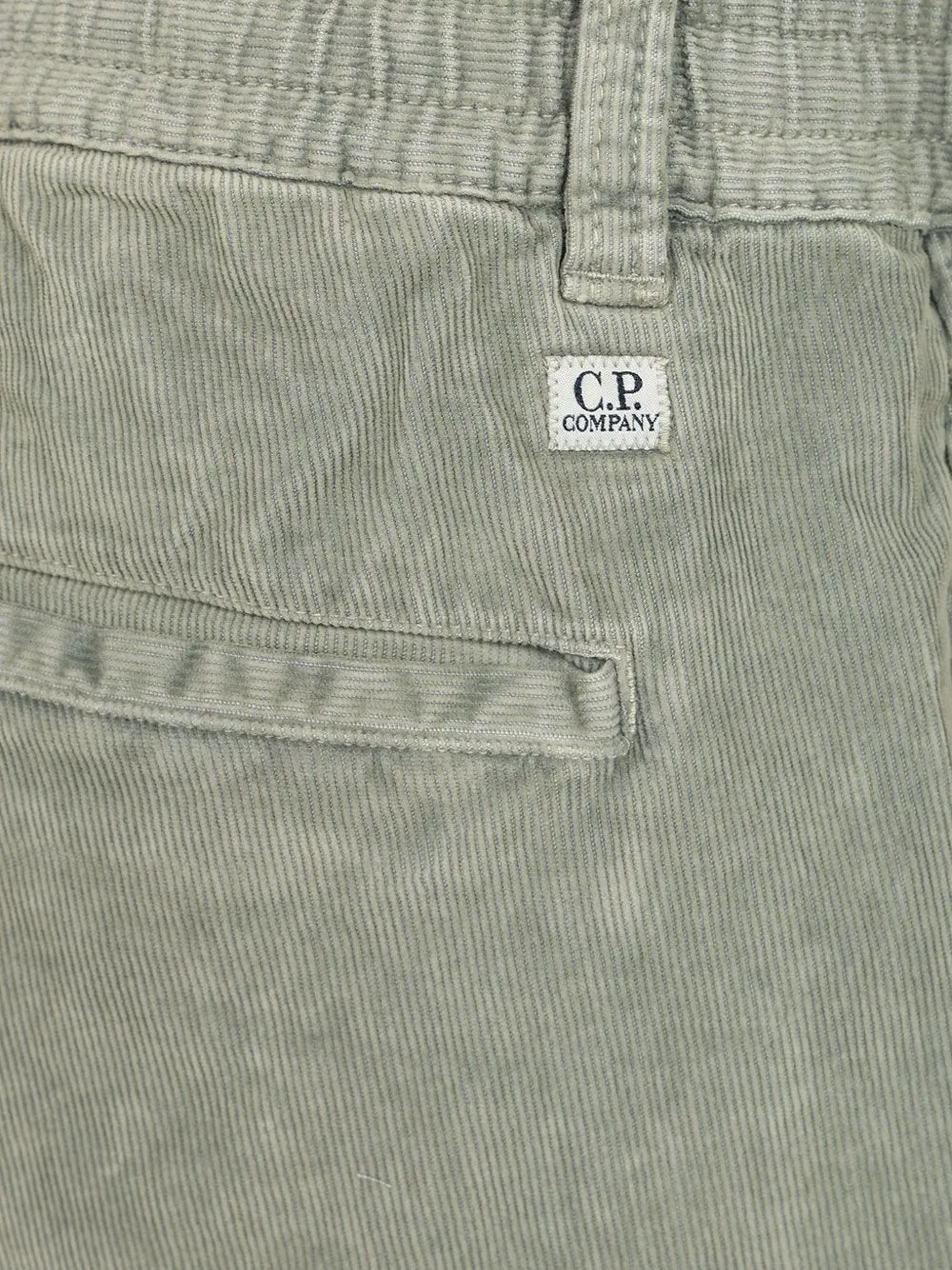 C.P. Company corduroy cargo pants Groen