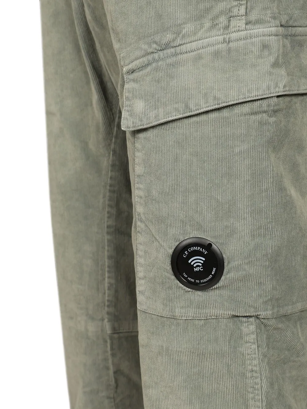 C.P. Company corduroy cargo pants Groen