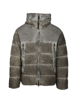 HELIOT EMIL Sculptural Down Puffer Jacket | Grey | FARFETCH