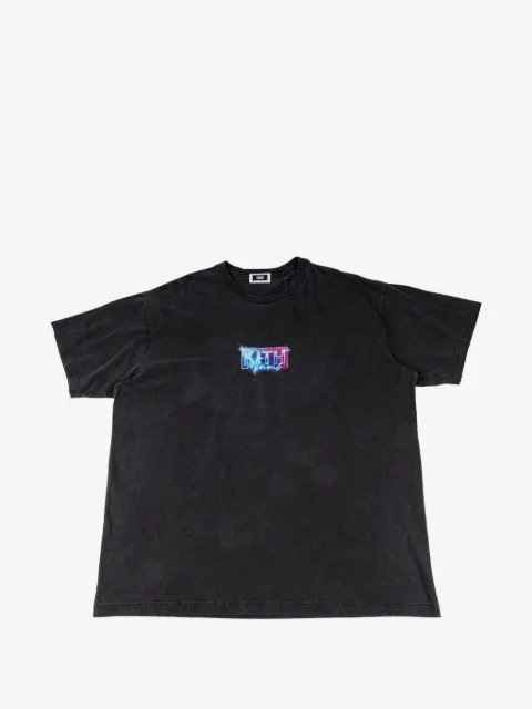 KITH Miami Neon logo-print T-shirt
