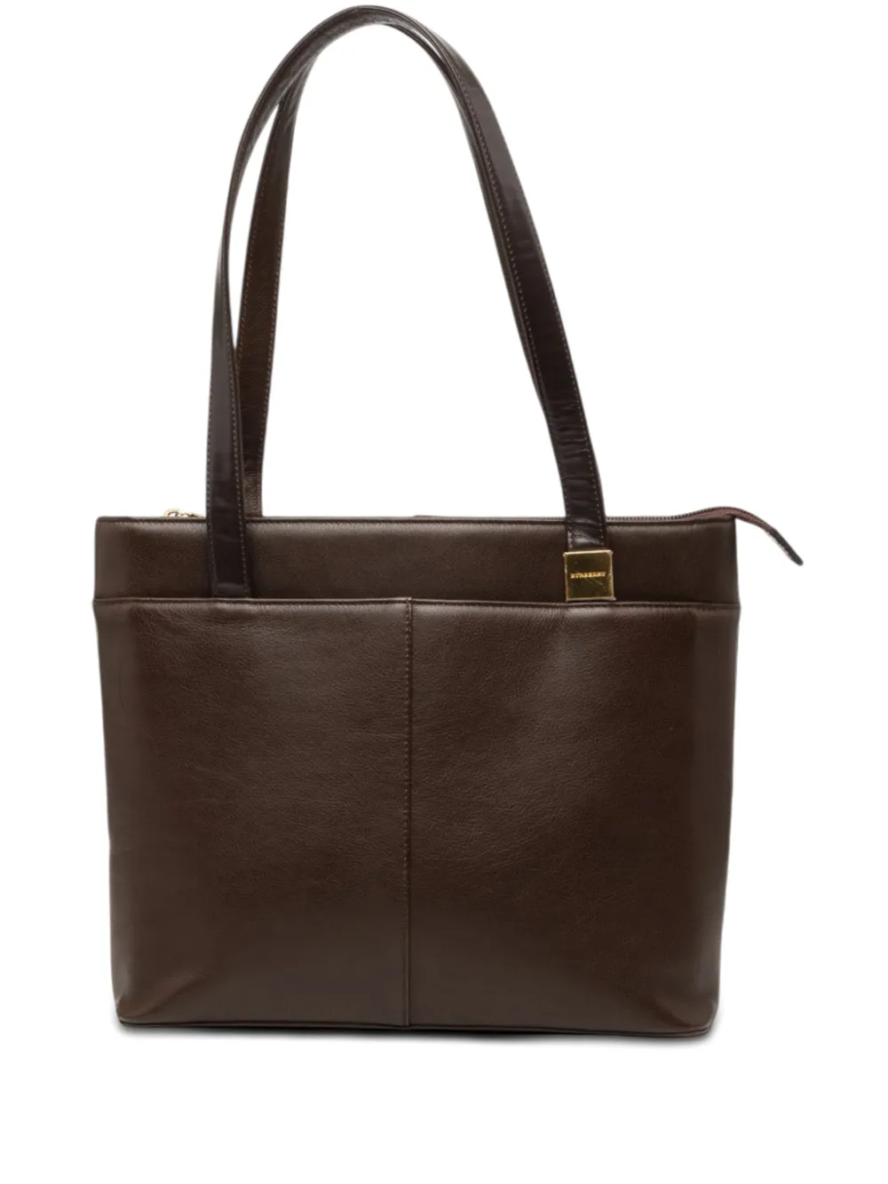 Burberry Pre-Owned 2000-2017 Leather tote bag - Marrone
