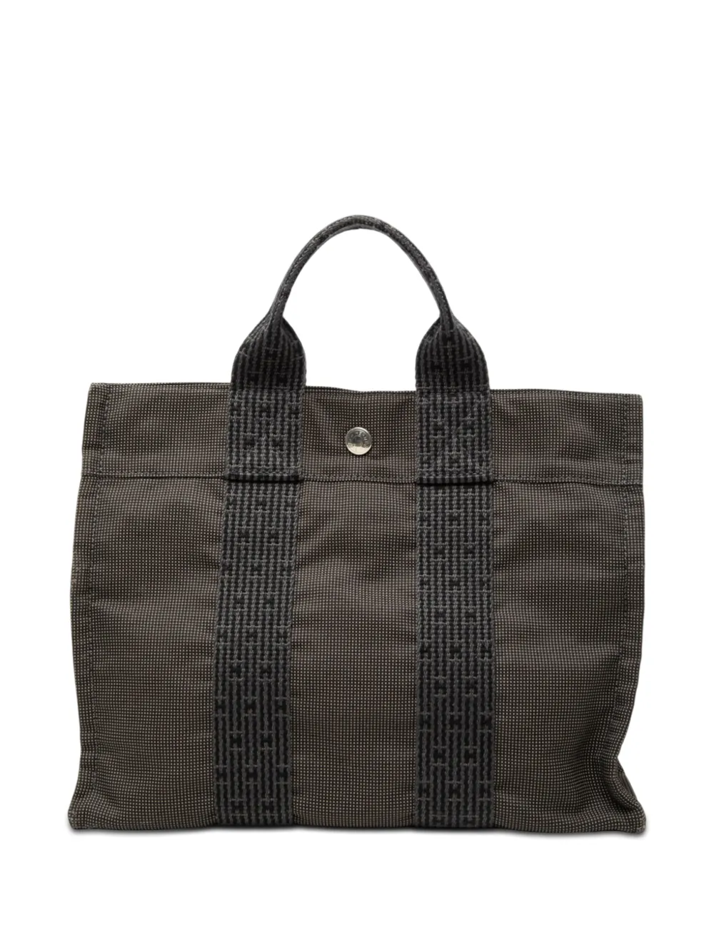 Hermès Pre-Owned 1990-2010 Canvas Herline PM tote bag - Grigio
