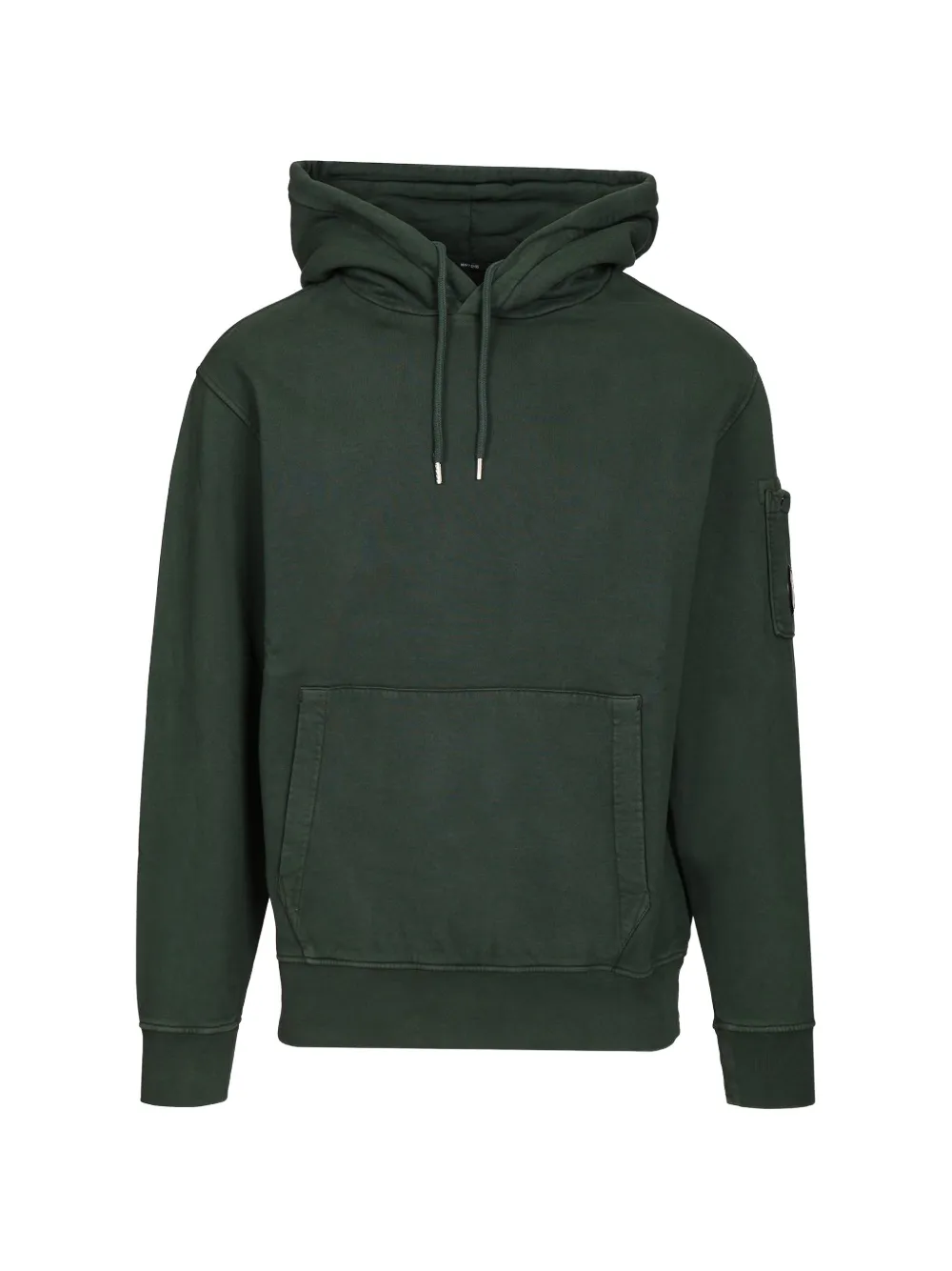 C.P. Company Lens-detail fleece hoodie - Green