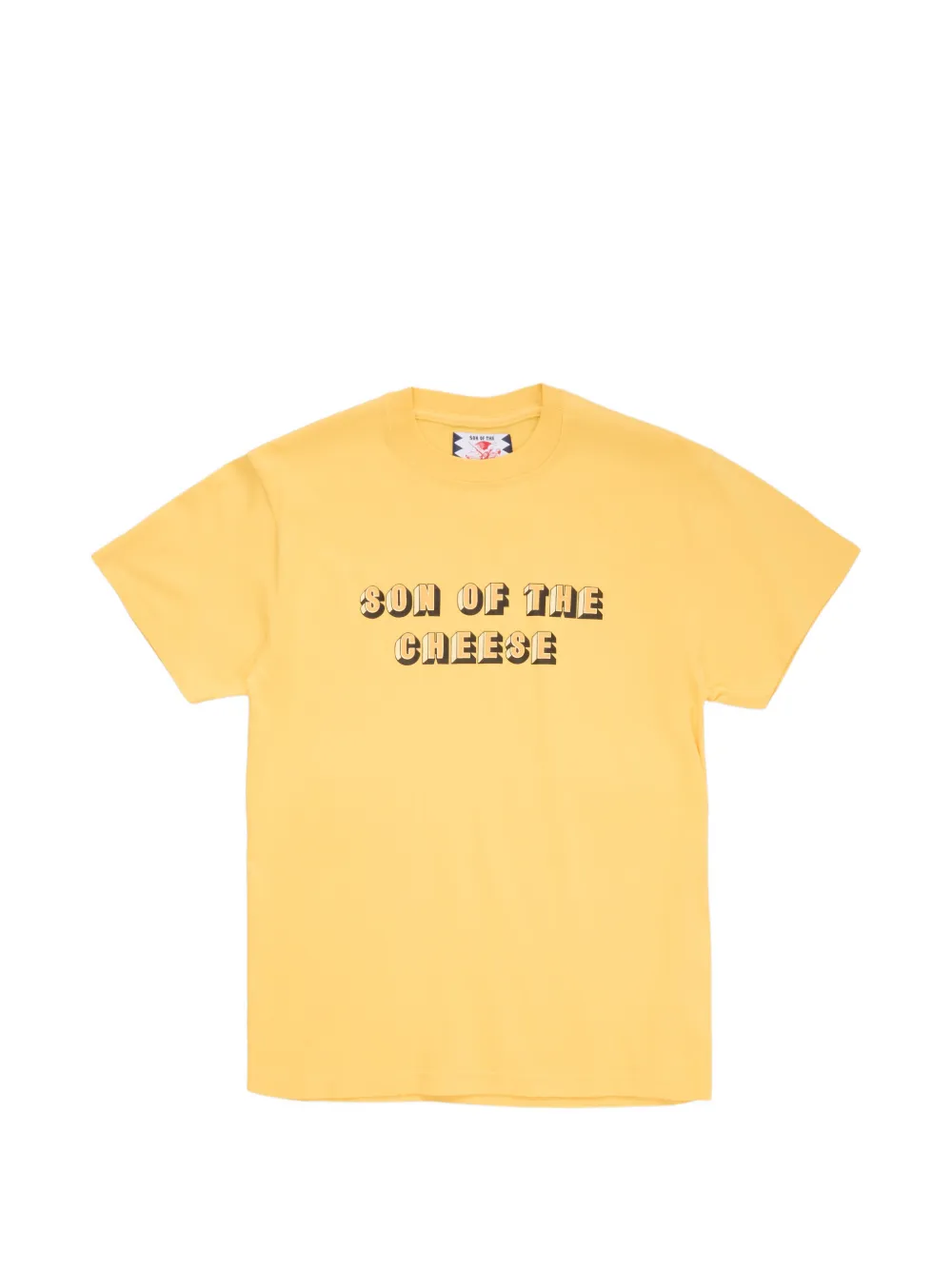 SON OF THE CHEESE logo-print T-shirt - Giallo