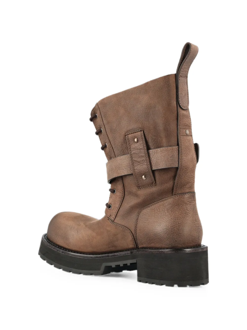 Balenciaga Venom lace-up boots Bruin