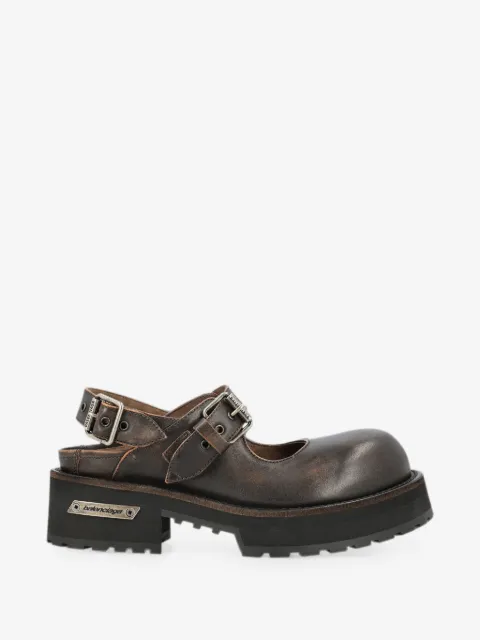 Balenciaga Venom 皮质穆勒鞋