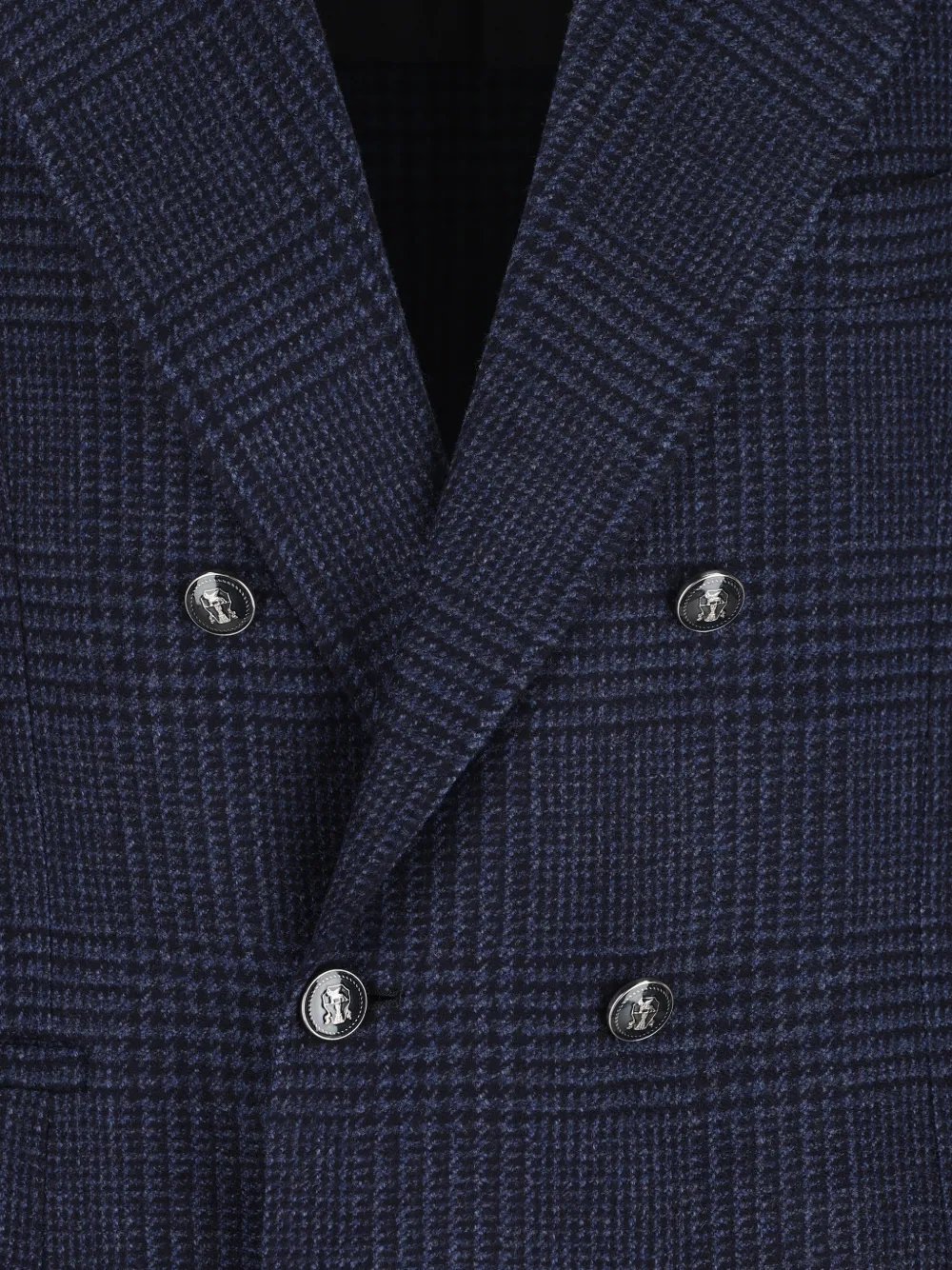 Brunello Cucinelli Pak met dubbele rij knopen Blauw