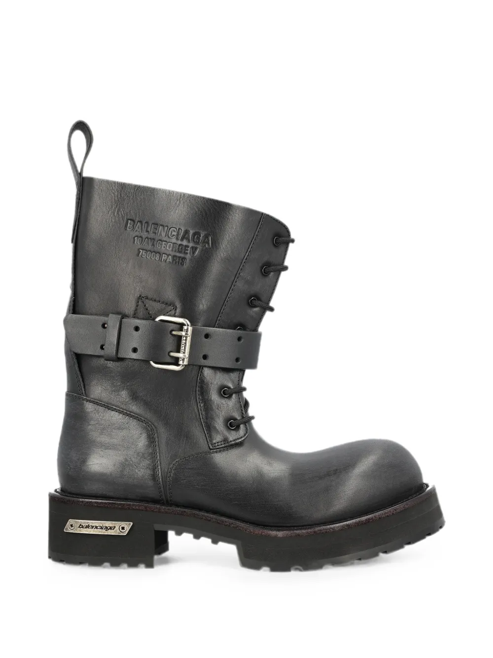 Balenciaga Venom lace-up boots Zwart