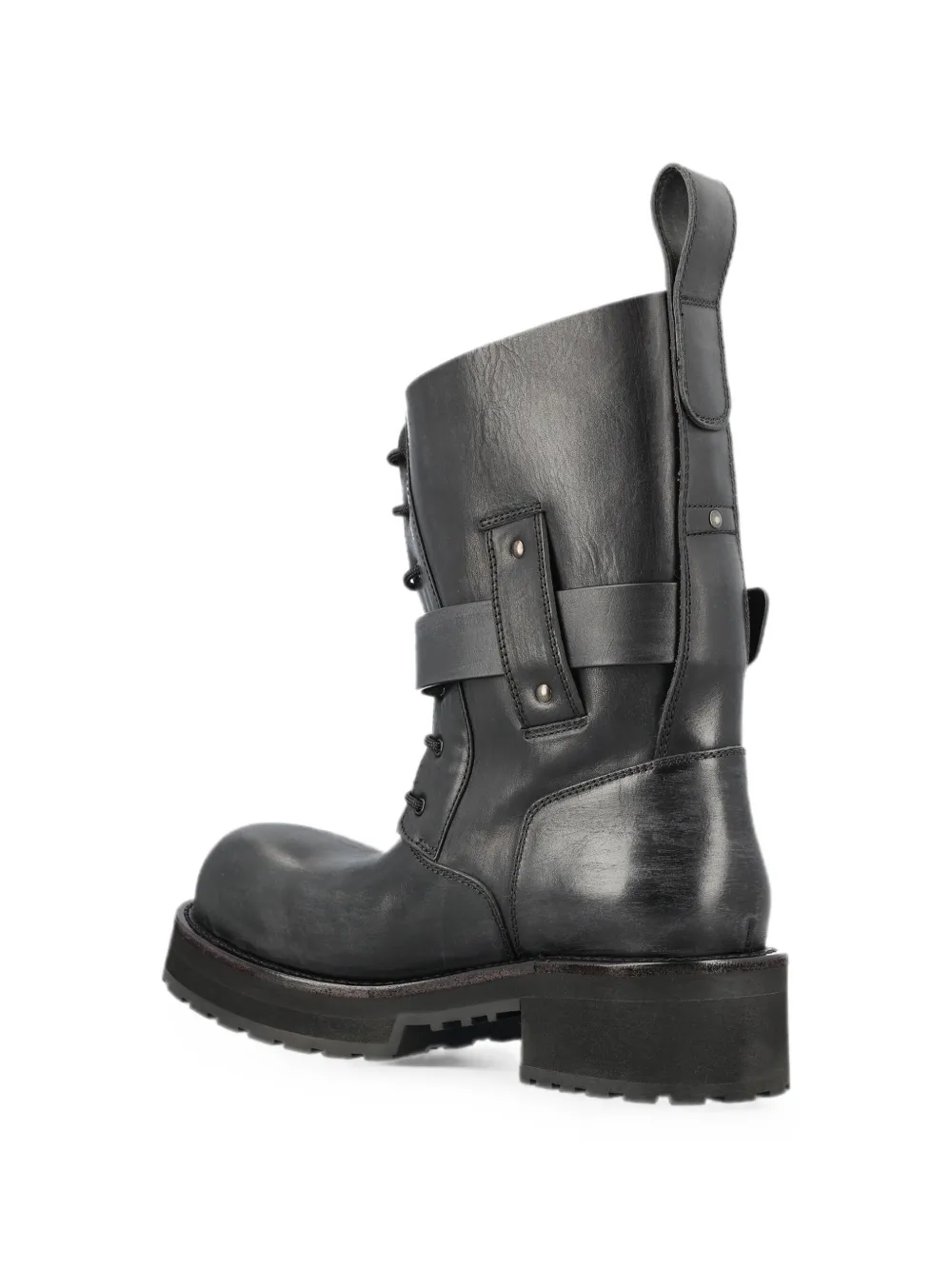 Balenciaga Venom lace-up boots Zwart