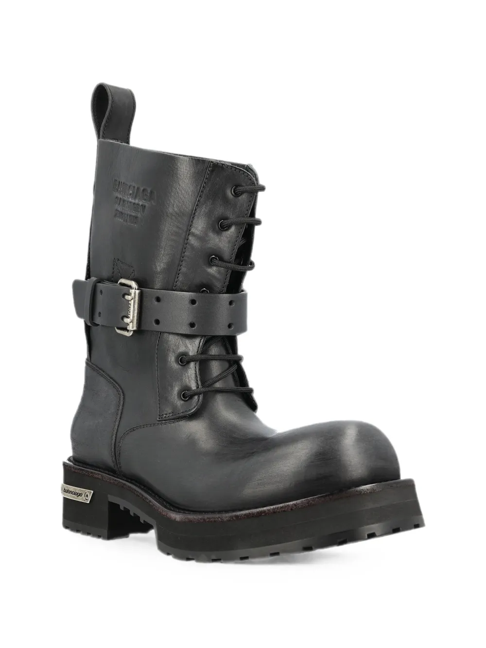 Balenciaga Venom lace-up boots Zwart