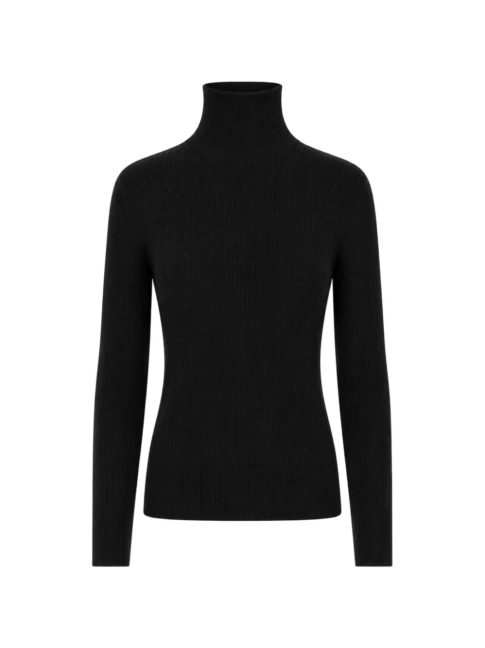 P.A.R.O.S.H. ribbed-knit turtleneck sweater - Schwarz