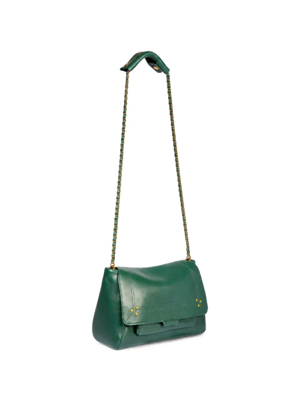 Jérôme Dreyfuss medium Lulu leather shoulder bag Groen