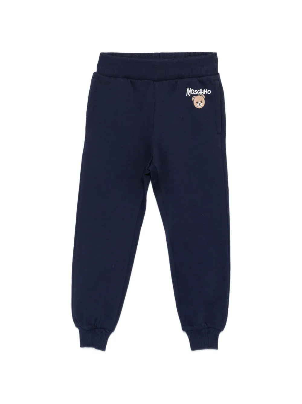 Moschino Kids Trainingspak met logoprint Blauw
